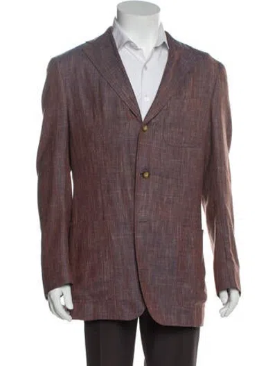 Pre-owned Etro Sport Coat In Purple