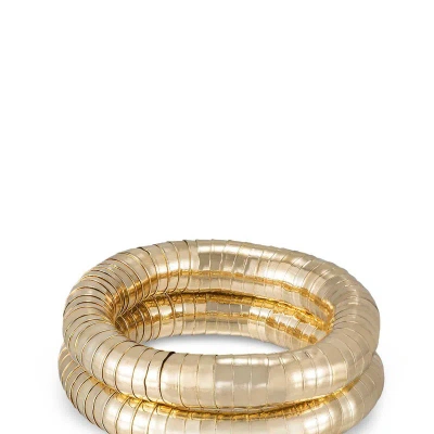 Ettika Liquid Gold 18k Gold Plated Bracelet Set