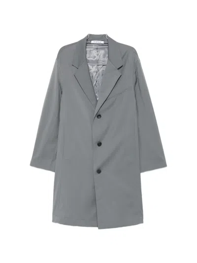 Etudes Studio Suit Single-breasted Notched-lapels Coat In Gray