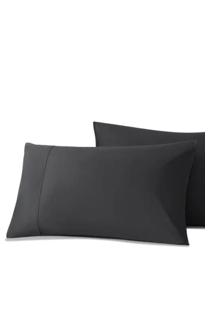 Eucalypso Tencel® Lyocell Pillowcases In Dark Gray