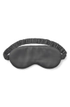 Eucalypso Tencel® Lyocell Satin Sleep Mask In Dark Gray