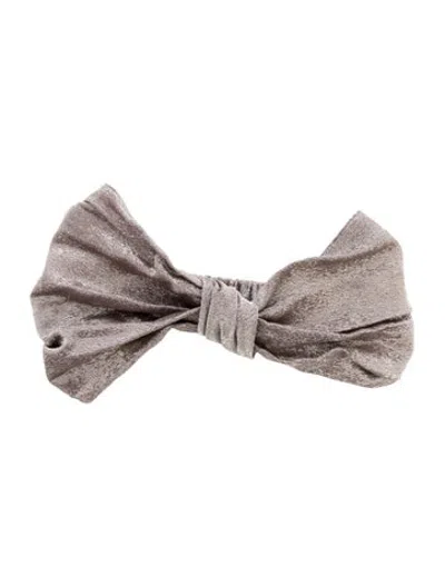 Pre-owned Eugenia Kim Metallic Headband W/tags In Brown/metallic