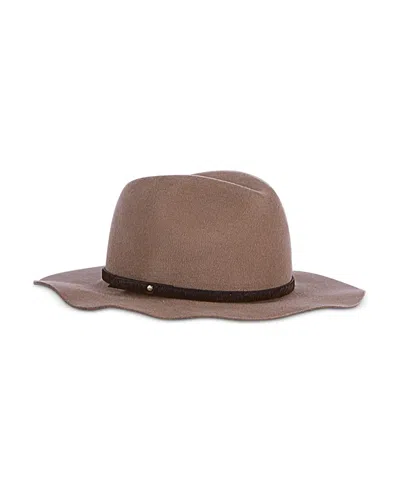 Eugenia Kim Sandy Wool Felt Fedora In Brown