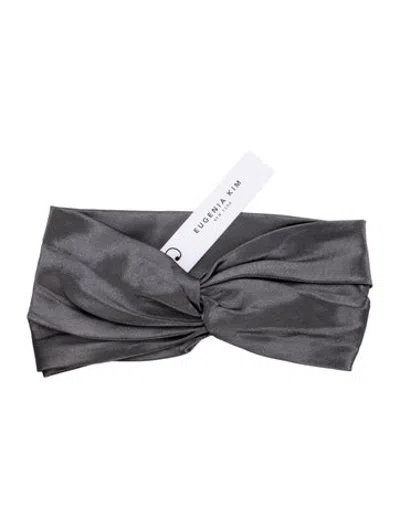 Pre-owned Eugenia Kim Silk Hairband W/tags In Silver