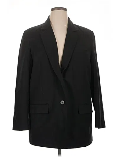 Pre-owned Everlane Blazer Jacket In Black