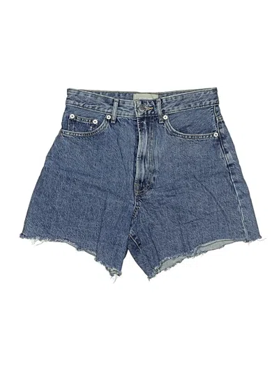 Pre-owned Everlane Denim Shorts In Blue