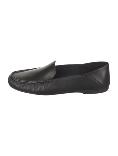 Pre-owned Everlane Leather Loafers In Black