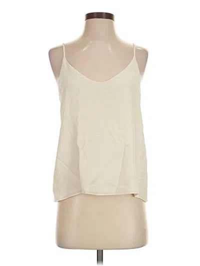 Pre-owned Everlane Sleeveless Blouse In Ivory