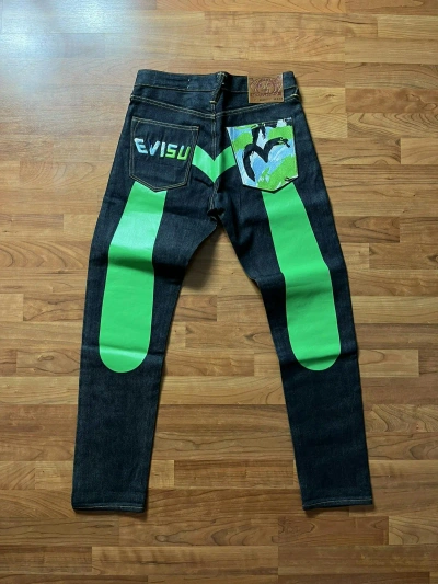 Pre-owned Evisu Super  Deadstock Jeans In Blue
