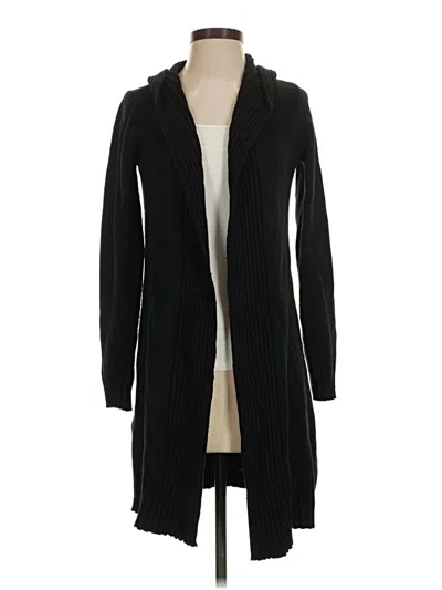 Pre-owned Evolution By Cyrus Cardigan Sweater In Black