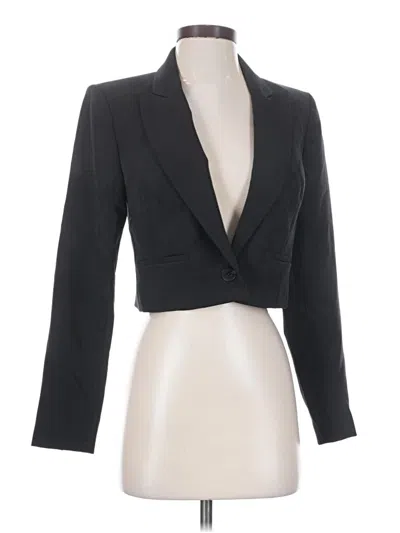 Pre-owned Express Blazer Jacket In Black