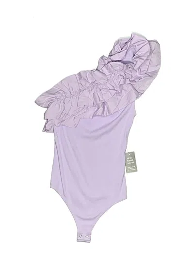 Pre-owned Express Bodysuit In Purple