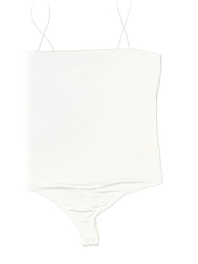 Pre-owned Express Bodysuit In White