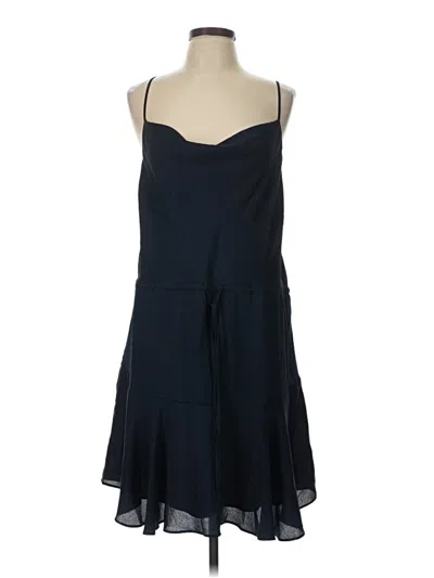 Pre-owned Express Casual Dress In Blue