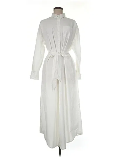 Pre-owned Express Casual Dress In Ivory