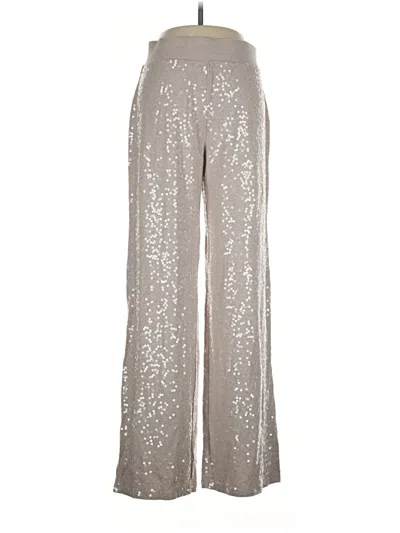 Pre-owned Express Casual Pants In Silver