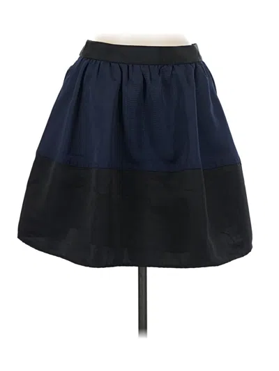 Pre-owned Express Casual Skirt In Blue