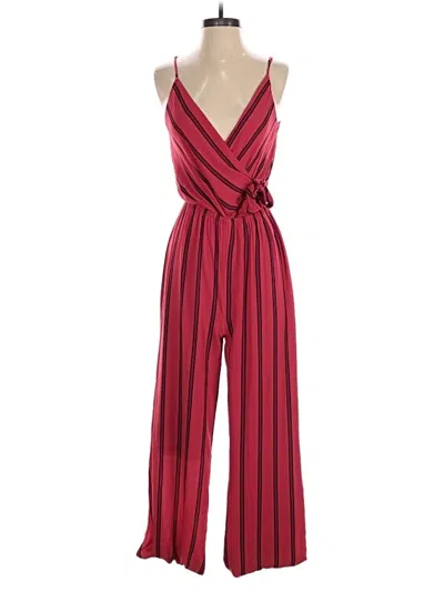 Pre-owned Express Jumpsuit In Pink