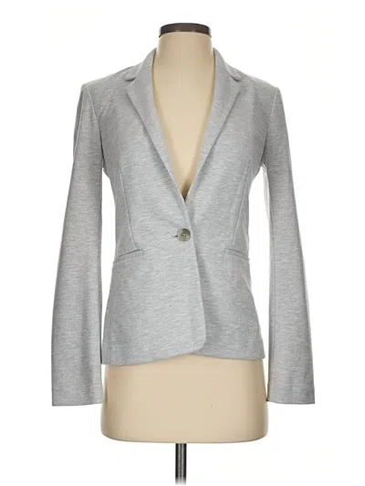 Pre-owned Express Outlet Blazer Jacket In Gray