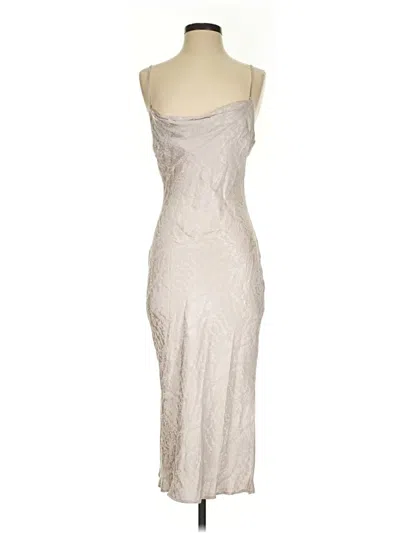 Pre-owned Express Outlet Cocktail Dress In Silver