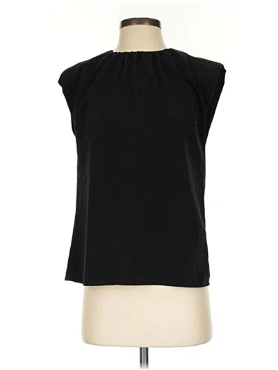 Pre-owned Express Sleeveless Blouse In Black