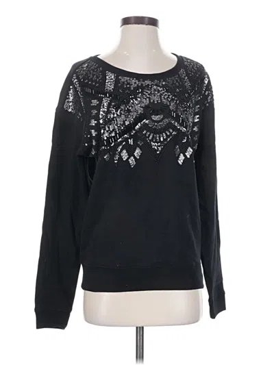 Pre-owned Express Sweatshirt In Black