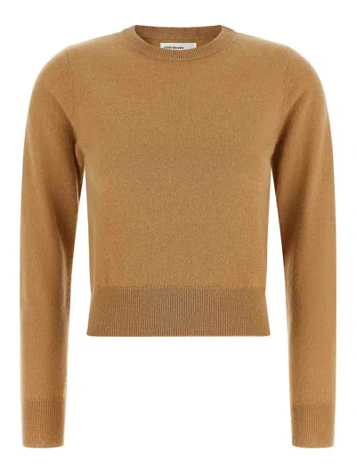 Extreme Cashmere Beige N510 February Cashmere Jumper In Brown