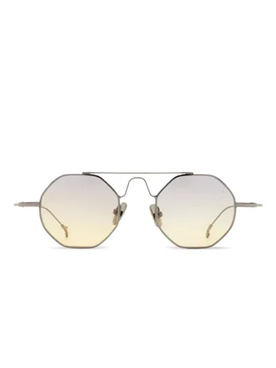 Eyepetizer Soho Geometric-frame Sunglasses In Neutral