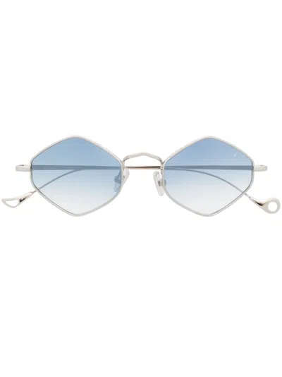 Eyepetizer Sonnenbrille Mit Geometrischem Gestell In Silver