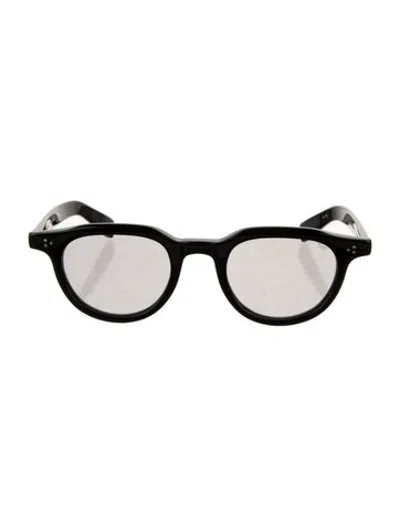 Pre-owned Eyevan 7285 Round Tinted Sunglasses W/ Tags In Black