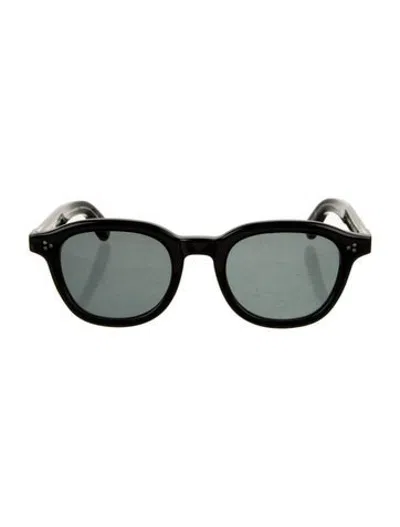Pre-owned Eyevan 7285 Wayfarer Tinted Sunglasses W/ Tags In Black