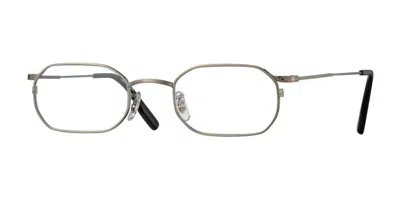 Eyevan Swinger P Men's Glasses Grey Size 46 - Free Lenses - Blue Light Block Available In Pewter Grey