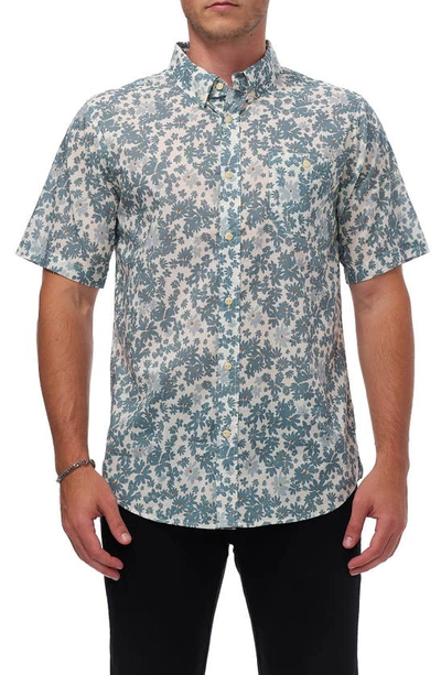 Ezekiel Crest Short Sleeve Woven Shirt In Sage