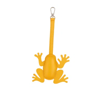 F3rog By Rana Women's Yellow Frog Keychain