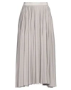 Fabiana Filippi Woman Maxi Skirt Dove Grey Size 8 Polyester