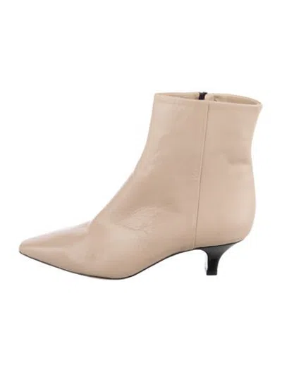 Pre-owned Fabio Rusconi Leather Boots In Neutrals
