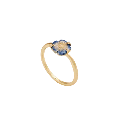 Fable England Larkspur Mini Stacking Ring In Multi
