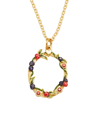 Fable England Orla Hedgerow Necklace In Gold