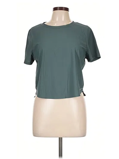 Pre-owned Fabletics Active T-shirt In Green
