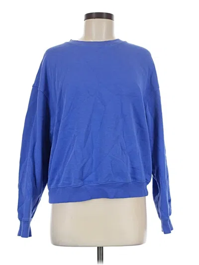 Pre-owned Fabletics Sweatshirt In Blue