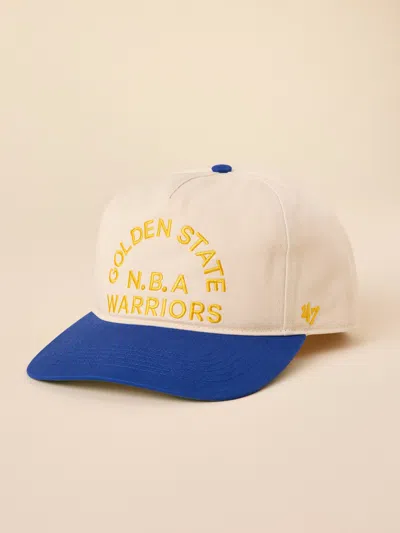 Faherty Golden State Warriors X '47 Hitch Lc Hat In Natural