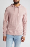 Faherty Slub Cotton Hoodie In Spring Quartz