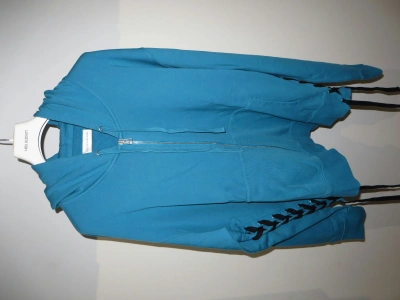 Pre-owned Faith Connexion Classic Laced Hoodie In Blue