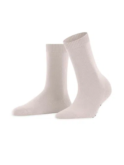 Falke Women's Cozy Wool-blend Crew Socks In Pink