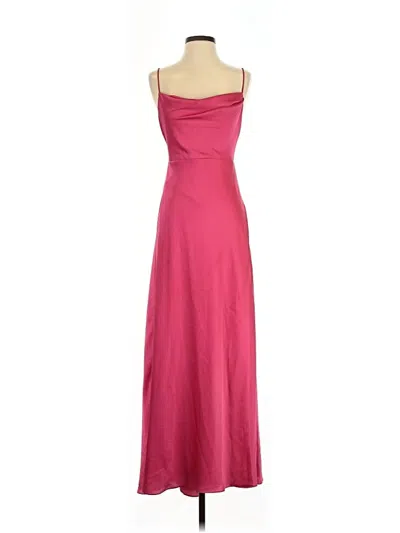 Pre-owned Fame And Partners Casual Dress In Pink