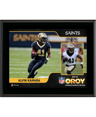 Fanatics Authentic Alvin Kamara New Orleans Saints 2017 Offensive Rookie Of The Year 10.5" X 13" Sublimated Plaque In Multi