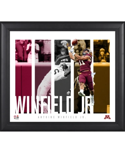 Fanatics Authentic Antoine Winfield Jr. Minnesota Golden Gophers Framed 15" X 17" Player Panel Collage In Multi