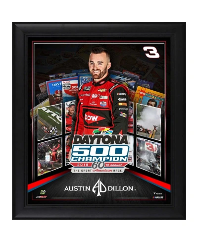 Fanatics Authentic Austin Dillon Framed 15" X 17" 2018 Daytona 500 Champion Collage In Multi