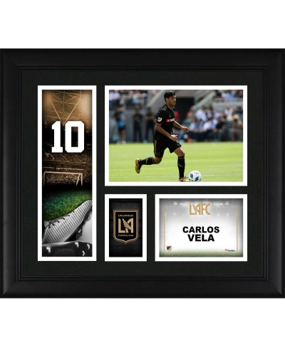 Fanatics Authentic Carlos Vela Lafc Framed 15" X 17" Player Collage In Multi