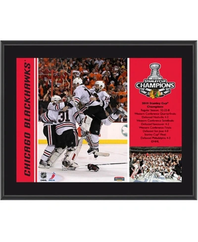 Fanatics Authentic Chicago Blackhawks 2010 Stanley Cup Champions Plaque In Multi